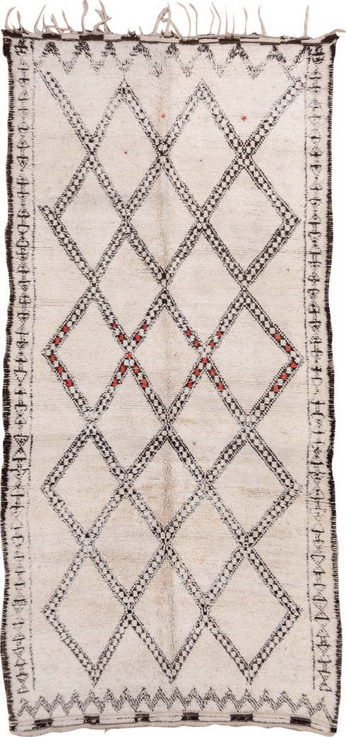 Vintage Moroccan Area Rug (5' x 11')